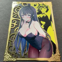 Goddess Story Gold METAL Card - Serial Number #083/200! Mai Bunny **READ** - Image 4