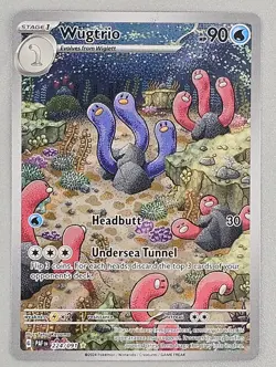 Pokemon Wugtrio - 224/091 224/091 SV: Paldean Fates card Near Mint - Image 1
