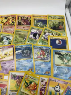 Pokemon Lot of 50+ Cards Neo Revelation & Gym Challenge WOTC LP-EX Condition - Image 3