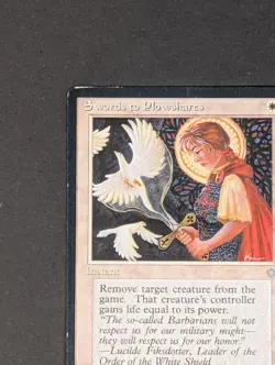 MTG Card - 1x Swords to Plowshares - Ice Age MP/HP - Vintage Magic The Gathering - Image 5