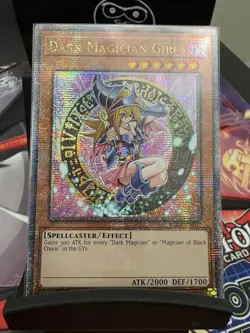 Dark Magician Girl RA04-EN107 Quarter Century Secret Rare Card - Image 1
