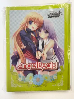 Angel Beats Gold/Silver Campaign Sekine & Irie Standard Card Sleeves ~50ct TCG - Image 1