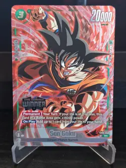 Dragon Ball Super Card Game - Son Goku (Store Tournament Winner) FB05-053 - Image 1