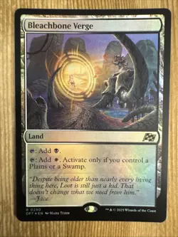 1x Bleachbone Verge - Foil NM Eng MTG - Aetherdrift - Image 1