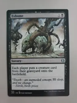 MTG Exhume Jumpstart Regular Uncommon - Image 1