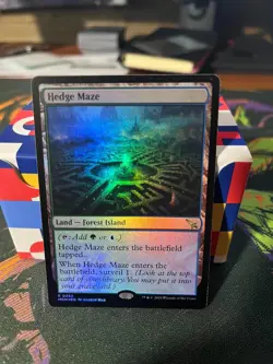 MTG Hedge Maze Murders at Karlov Manor Foil (0262) LP FREE SHIPPING - Image 1