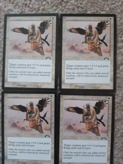 MTG 4 x Angelic Blessing - Exodus - Image 1