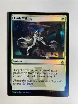 1x Mtg Masters 25 Gods Willing Foil NM Magic Karte Magic The Gathering - Image 1