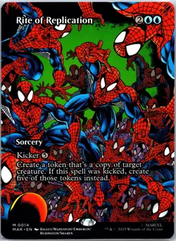 Rite of Replication (Borderless) M Marvel Universe Eternal-Legal 14 NM - Image 1