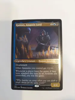 Ramses, Assassin Lord (Foil Etched) Commander: Dominaria United Foil - Image 1