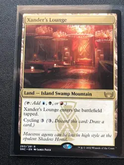 1x Xander's Lounge Streets of New Capenna Regular - Magic the Gathering - Image 1