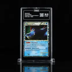 2010 POKEMON HEARTGOLD FERALIGATR PRIME #108 ULTRA RARE TAG 8.5 - Image 1