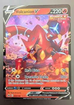 Volcanion V - 025/198 - SWSH06: Chilling Reign - Ultra Rare Holo - NM/Mint - Image 1