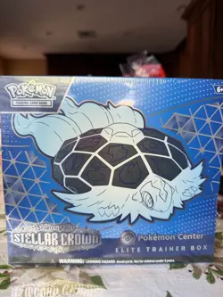 Pokemon S&V Stellar Crown Elite Trainer Box ETB | Pokemon Center Exclusive - Image 1