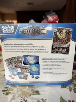 Pokemon S&V Stellar Crown Elite Trainer Box ETB | Pokemon Center Exclusive - Image 2