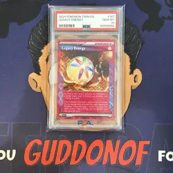 💎PSA 10 GEM MINT 2024 Pokemon Twilight Masquerade LEGACY ENERGY #167 Ace Holo - Image 1