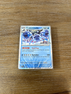 Pokemon TCG--Stellar Crown Build & Battle Deck--Crabominable (SVP 134)--SEALED - Image 1