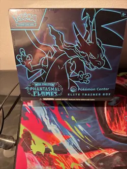 Phantasmal Flames Pokemon Center Exclusive - ETB NEW AND SEALED - Image 1
