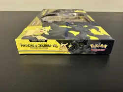 Pokemon TCG - Pikachu & Zekrom GX Premium Collection Box - Sealed - Image 5