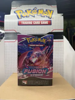 Fusion Strike Build and Battle Box Factory Sealed B&B Sword & Shield Pokemon TCG - Image 1