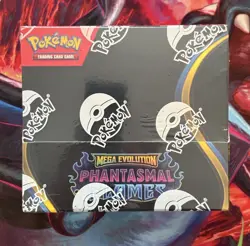 Pokemon TCG: Mega Evolution Phantasmal Flames Booster Box (36 Packs) On Hand - Image 1