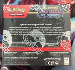 Pokemon TCG: Mega Evolution Phantasmal Flames Booster Box (36 Packs) On Hand - Image 3