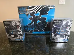 Pokemon Black Bolt ETB and 2 Booster Bundles Factory Sealed - Image 1