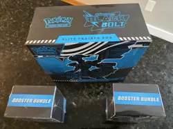 Pokemon Black Bolt ETB and 2 Booster Bundles Factory Sealed - Image 2