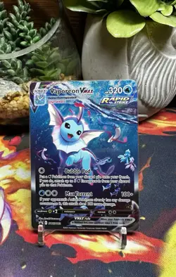 Pokemon Vaporeon VMAX SWSH182 Promo -NM - Image 1