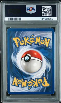 1999 POKEMON BASE SET SHADOWLESS #7 HITMONCHAN-HOLO PSA 5 - Image 2