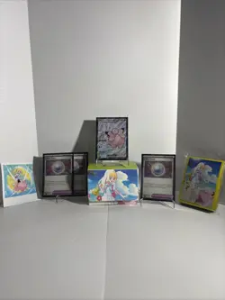 Pokemon Lillies Clefairy EX 195 Journey Together Promo, Deck Box,Sleeves,Sticker - Image 1