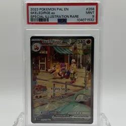 Pokemon TCG Paldea Evolved Skeledirge ex #258/193 PSA 9 MINT - Image 1