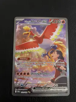 Pokemon TCG Ethan's Ho-Oh EX Sir 230/182 Destined Rivals Mint/Nm Condition - Image 1