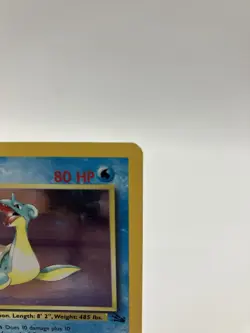 Lapras Pokemon Fossil HOLO Rare 10/62 - Image 3