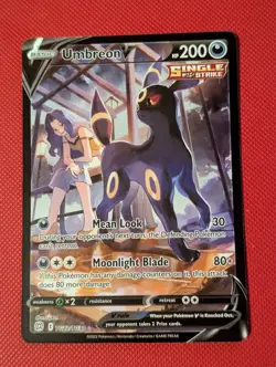 Pokemon TCG - Umbreon V - TG22/TG30 - Brilliant Stars Trainer Gallery NM-MT - Image 1