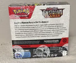 Pokemon TCG Obsidian Flames Booster Box Factory-Sealed - Image 4