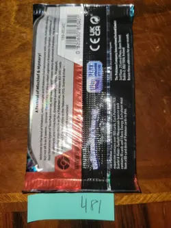 22.17g Twilight Masquerade Pokemon Booster Pack - Sealed #481 - Image 2