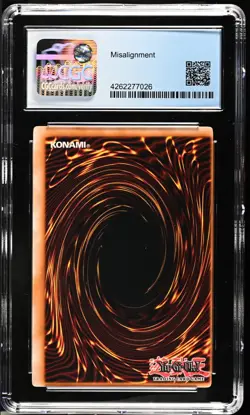 Yu-Gi-Oh! CGC 9 Error Koa'ki Meiru Bergzak TSHD-EN099 Secret Mint Misalignment - Image 2