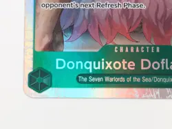 2x Donquixote Doflamingo OP04-031 Foil PRB-01 Premium Booster English ONE PIECE - Image 5