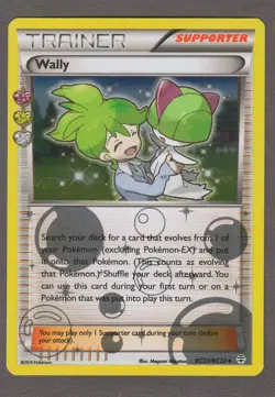 Wally RC27/RC32 Generations Radiant Collection Pokemon Card NM 2016 - Image 1