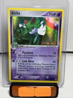 Pokemon TCG Dragon Frontiers - Kirlia #32/101 - Stamped Uncommon Holo Card - Image 1