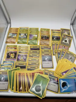 Pokemon Lot of 80+ Base Set 2 LP-NM Cards TCG WOTC Double Colorless Energy - Image 1