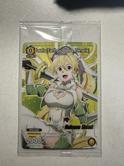 Union Arena Sword Art Online Leafa Release Promo Card - Image 1