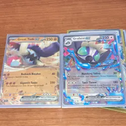 Lot of 10 Pokemon EX Cards - NM/MINT Various Sets Annihilape Pawmot Grafaiai - Image 3
