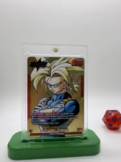 Trunks : Future - SB02-001 Gold Leader Manga Booster 02 Dragon Ball Card English - Image 1