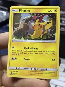 Pikachu SM234 Black Star Promo 2019 Holo Rare Pokemon Card TCG - Image 3