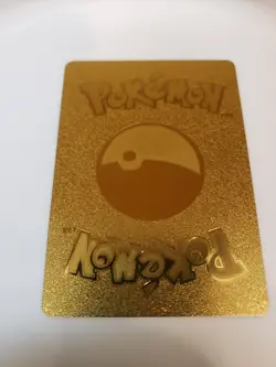 Rainbow Reshiram & Charizard GX Gold Foil Fan Art Card - Image 2
