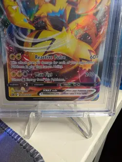 BGS 10 Zeraora VMAX SWSH264 SWSH: Sword & Shield Promo Cards Holo **POP 1** - Image 3