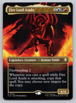 Fire Lord Azula Extended Art - Avatar Last Airbender - MTG - Image 1