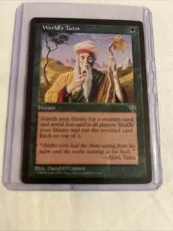 Worldly Tutor Mirage Regular MTG Magic The Gathering - Image 1